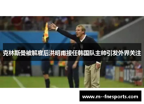 克林斯曼被解雇后洪明甫接任韩国队主帅引发外界关注